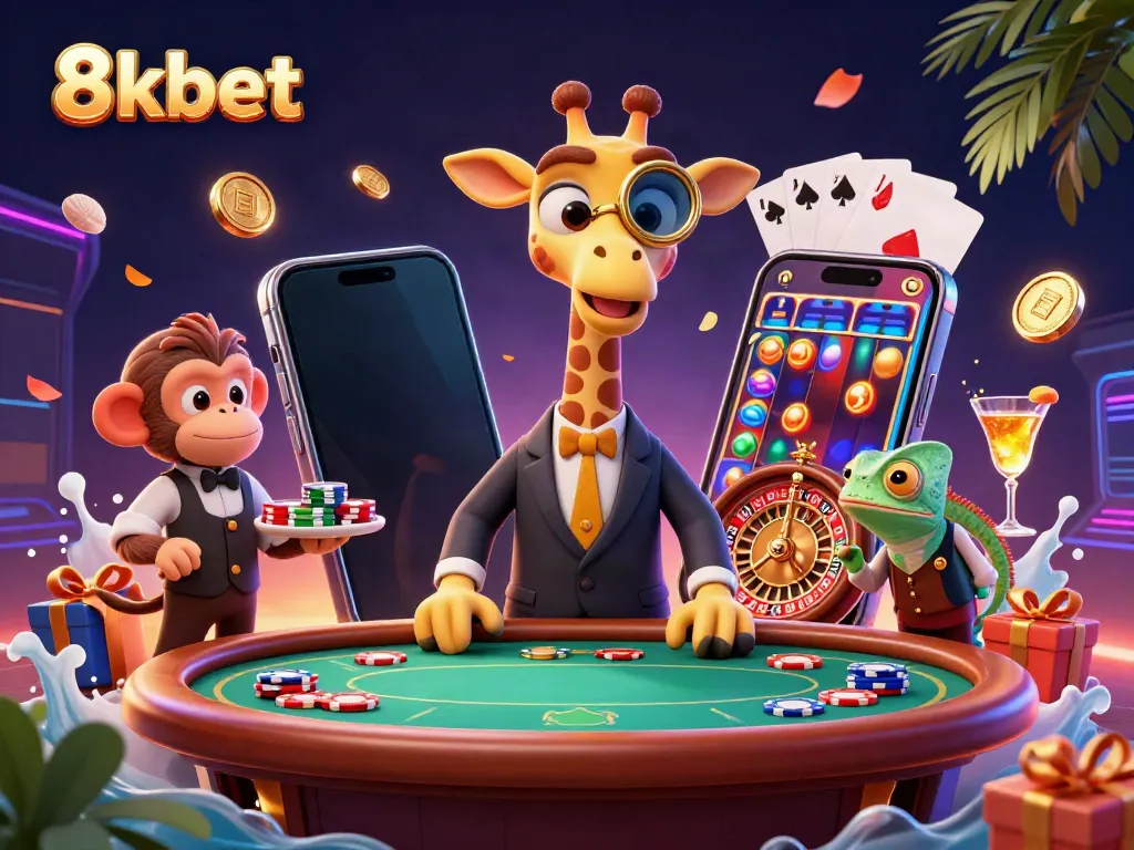 Engage with thrilling online gaming experiences at 8kbet featuring vibrant characters.