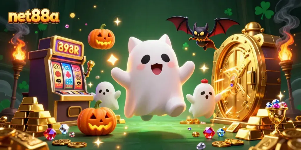 Win big at net88a while enjoying thrilling slots and games in a haunted casino setting