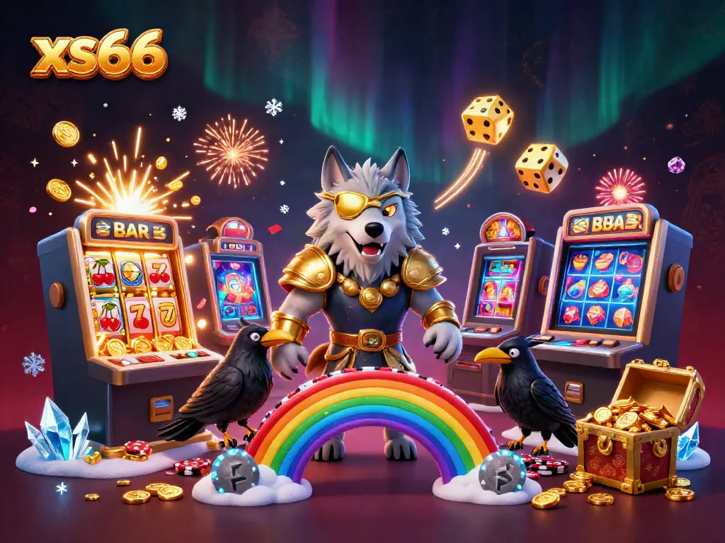 Experience exhilarating gameplay with xs66's Norse-themed lottery and casino world, featuring rich visuals.