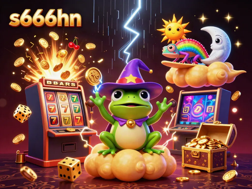 Experience thrilling wins with the vibrant s666hn casino scene featuring interactive gaming elements.