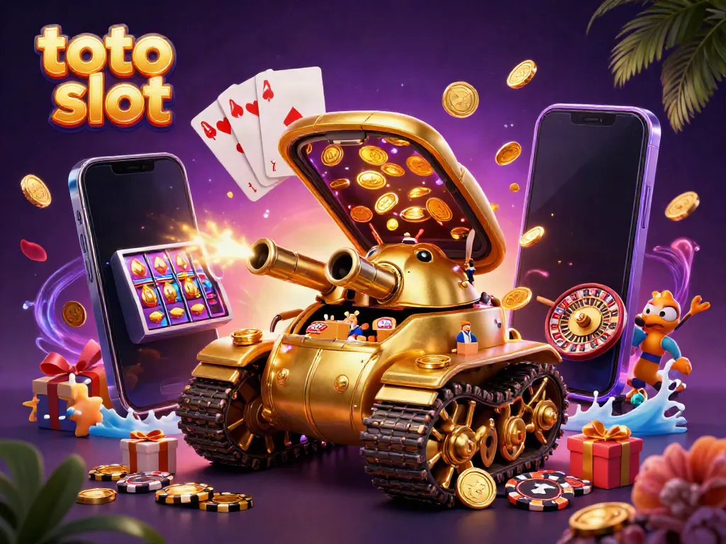 Menang di permainan toto slot dengan keseruan dari mesin slot dan elemen kasino yang memukau.