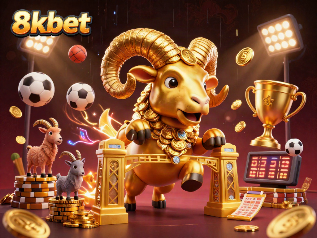 Experience 8xbet's thrilling sports betting scene with dynamic elements and energetic character action