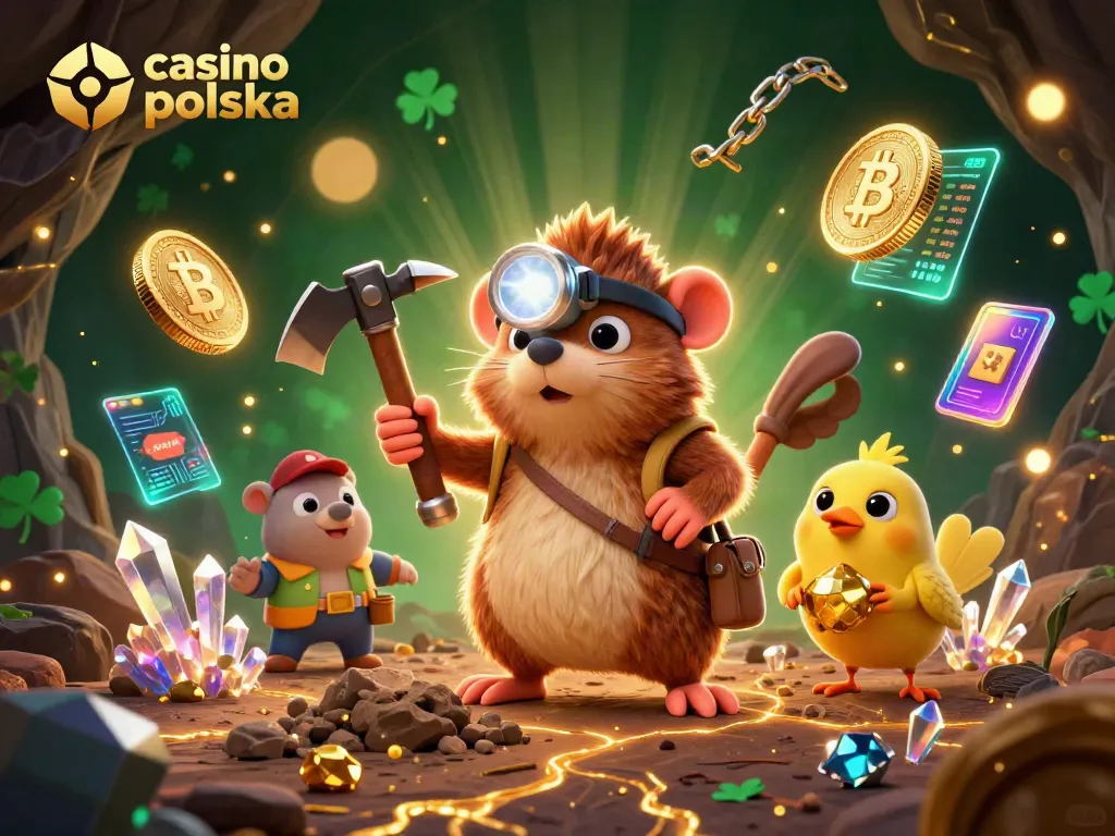 Engage with casino online polska through a thrilling adventure of a mole and canary discovering treasures.