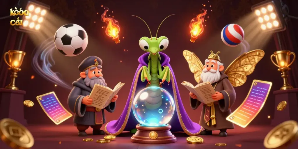 Engage with kèo nhà cái through a vibrant, dynamic scene showcasing the excitement of sports betting.