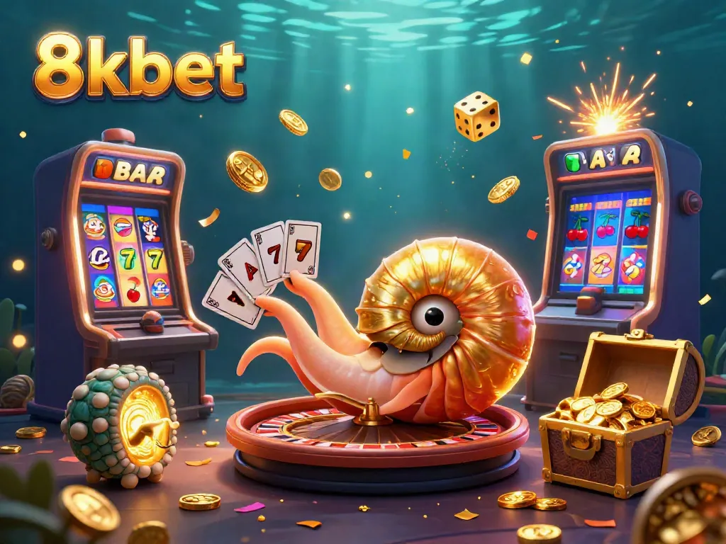 Experience exhilarating jackpots and gaming excitement with 8kbet's vibrant roulette and slot scenes.