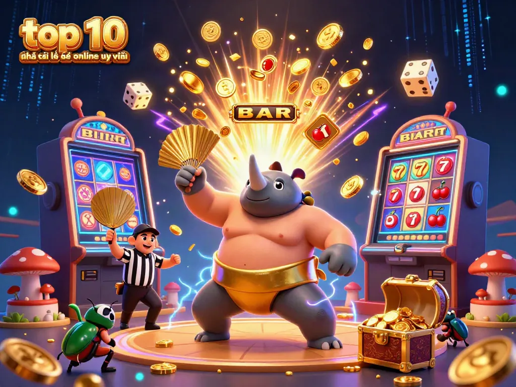 Play at the top 10 nhà cái lô đề online uy tín with vibrant casino action and dynamic elements
