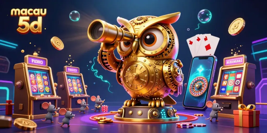 Melihat data terkini Macau 5D pada pandangan indah uang dan slot yang berkilau.